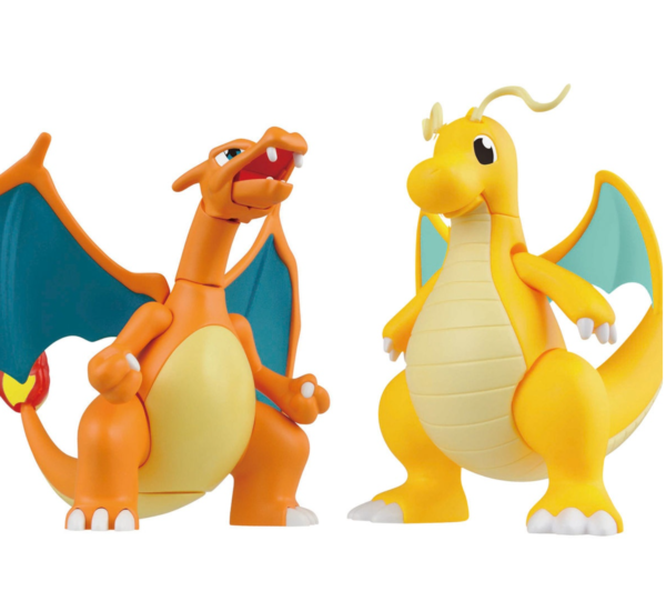 Charizard & Dragonite byggsats
