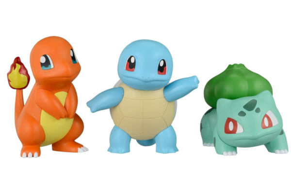 1st gen pack Bulbasaur, Squrtle, Charmander