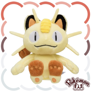 Pokemon Fit plush Meowth Pokemon Center Japan