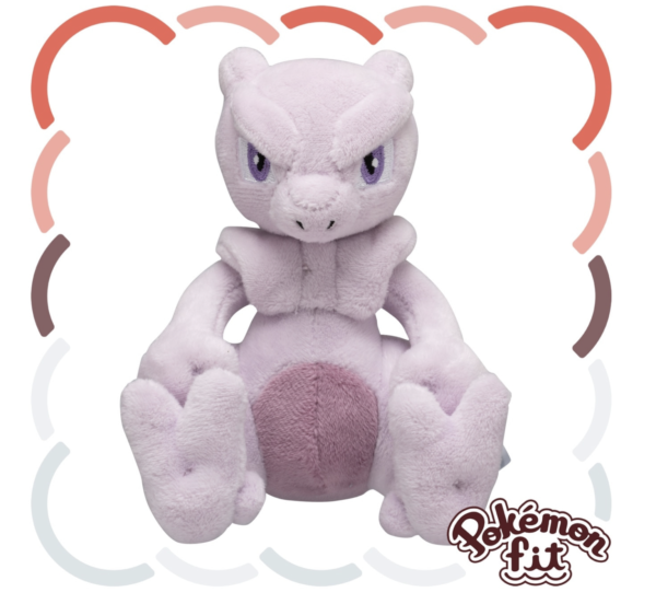 Pokemon Fit Plush Mewtwo Pokemon Center Japan